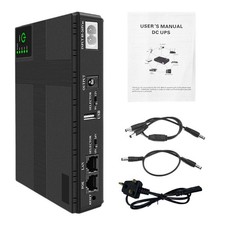 8800mAh Mini UPS Backup Power Battery Uninterruptible Router Overcurrent Protect