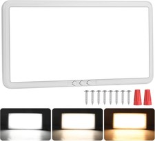 RV Lights Interior 12V Super Size 16.1" x 8", 3 Color 360 LEDs Dimmable RV LED L