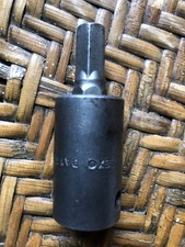 Apex Dayton 1/2  Drive  Impact Socket Bit 3/8" Hex Tip Preowned
