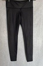 ALO Yoga Size S Black Subtle Sheen High-Waist Airlift Snug Fit Leggings