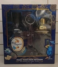 BLUE HAWAIIAN Shake & Brew Tequila Cocktail Mixer Shaker Strainer SEALED (B3-CL)