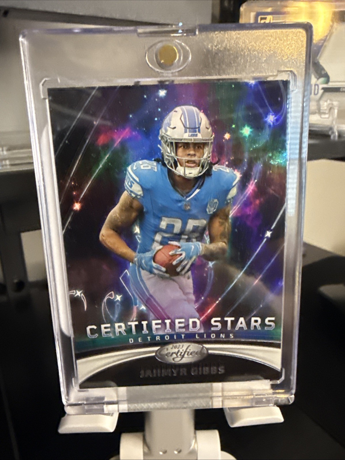 JAHMYR GIBBS 2023 Certified RC Certified Stars Detroit Lions Rookie RB #CS-16
