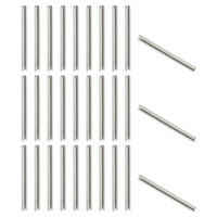 50 StüCk Hohlsplinte Sortiment Set, M3 X 40 Mm Spannstifte Sortiment Kit, 0.6 Mm