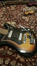Silverstone Model 319 Tiesco 1960s Guitar
