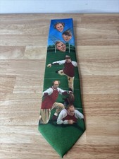 Ralph Marlin Three Stooges Football Sports Men  s Neck Tie 1995