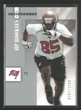 2006 Fleer Hot Prospects #157 T.J. Williams #/1150 Tampa Bay Buccaneers