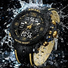 Reloj deportivo digital de cuarzo para hombre SMAEL 8140 50 m