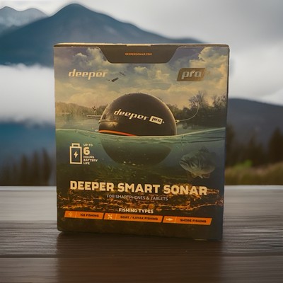 Deeper Smart Sonar PRO+ Plus Castable Wi-Fi Fish Finder with GPS BRAND NEW!!