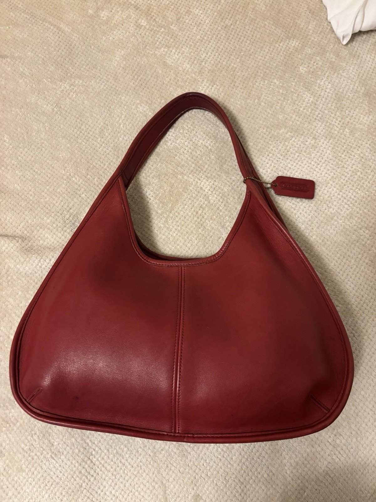 Coach Vintage 9024 Ergo Satchel Rare Red image 3