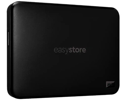 WD - Easystore 2TB External USB 3.2 Gen 1 Portable Hard Drive - Black