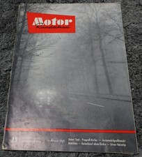 Motor Rundschau 6/1958 Goliath 1100, Goggomobil Coupe 400, Magirus Deutz Omnibus