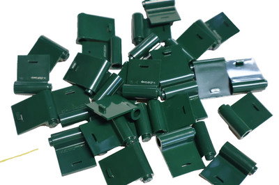 4 Lego Dark Green, Door 1 x 3 x 2 City/Town Pieces Inv 317