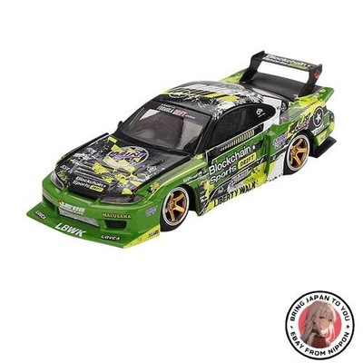 Sunrich MINI GT 1/64 Scale Nissan Silvia S15 LB-Super Silhouette #555 V2 2024