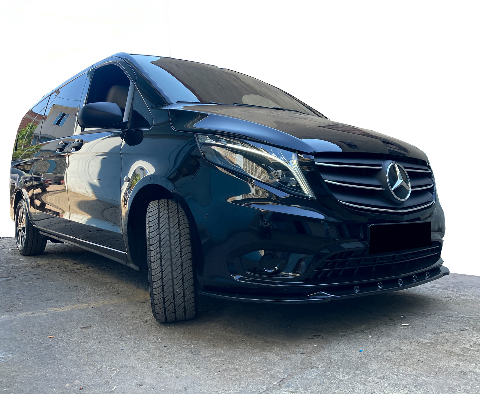 Spoiler avant MERCEDES Vito W447 Facelift jupe pare-chocs