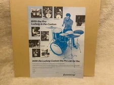 JBFA1 ADVERT 11X8 LUDWIG CUSTOM PRO DRUMS. CARL PALMER. JAY OSMOND