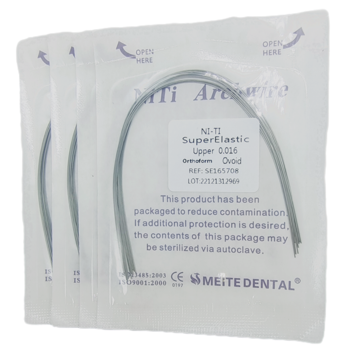 Ricambi Apparecchio Ortodontico Filo Ortodontico Niti Rettangolare 16x22 E 19x25 - Per Laboratori Dentistici E Ortodonzia, Forma Naturale Fili Ortodontici Nitinol - Foto 7