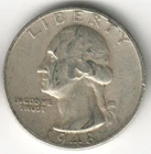 USA - 1948S - Washington ¼ $ - Silver Eagle - Low Mintage - #15886RG