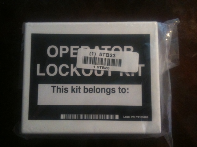 Brady LK432E Prinzing operator Lockout TagOut Kit 1 Kit | eBay
