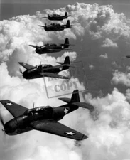 US AIR FORCE USAF TBF Avengers World War 2 WWII 8 x 12 Photo Picture