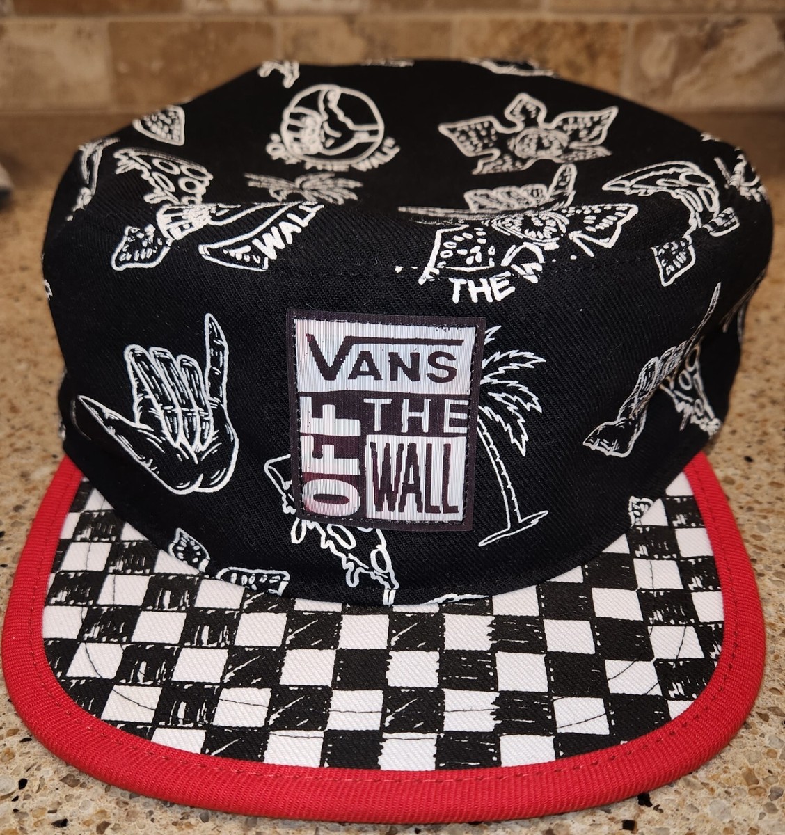 vintage vans スパイダー キャップ スカル usa Vans x Stranger Things Sketch Limited Edition Hat Cap Size OS | eBay