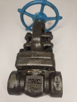 VELAN 1/2'' Gate Valve. 600 PSI. A105N Threaded 