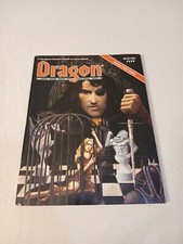 Vintage Dragon Magazine 177 Dungeons and Dragons Very Good Condition W/Poster