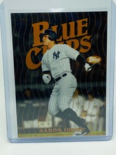 2018 Topps Finest Aaron Judge Blue Chips FBC-AJ