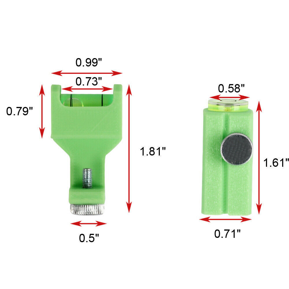 ZMdooreasy Archery Bow String Level Kit - Tuning Tool For Compound Bows To Improve Shooting Accuracy