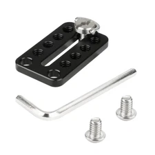 CAMVATE Aluminum Top Cheese Plate 1/4"-20 Hole Mount For Camera Monitor Cage Rig