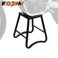 Motorcycle Motocross Dirt Bike Panel Stand 880 LBS Removable Black