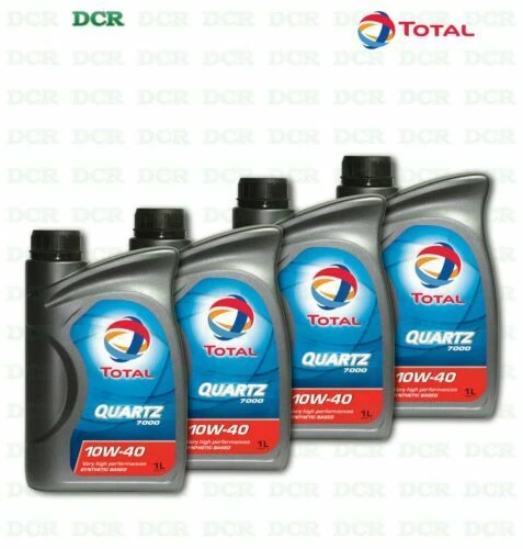 Huiles de moteur Total 10W40 pour véhicule