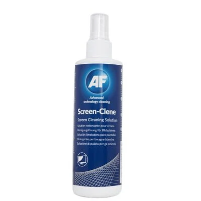 AF Screen Cleaner Spray 250ml For Phones, TVs, Laptops, Monitors, Tablets, Clear