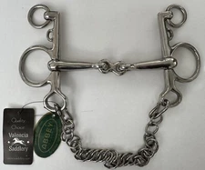 ABBY Horse Bit sliding broken mouth French Link PELHAM - 5.5"