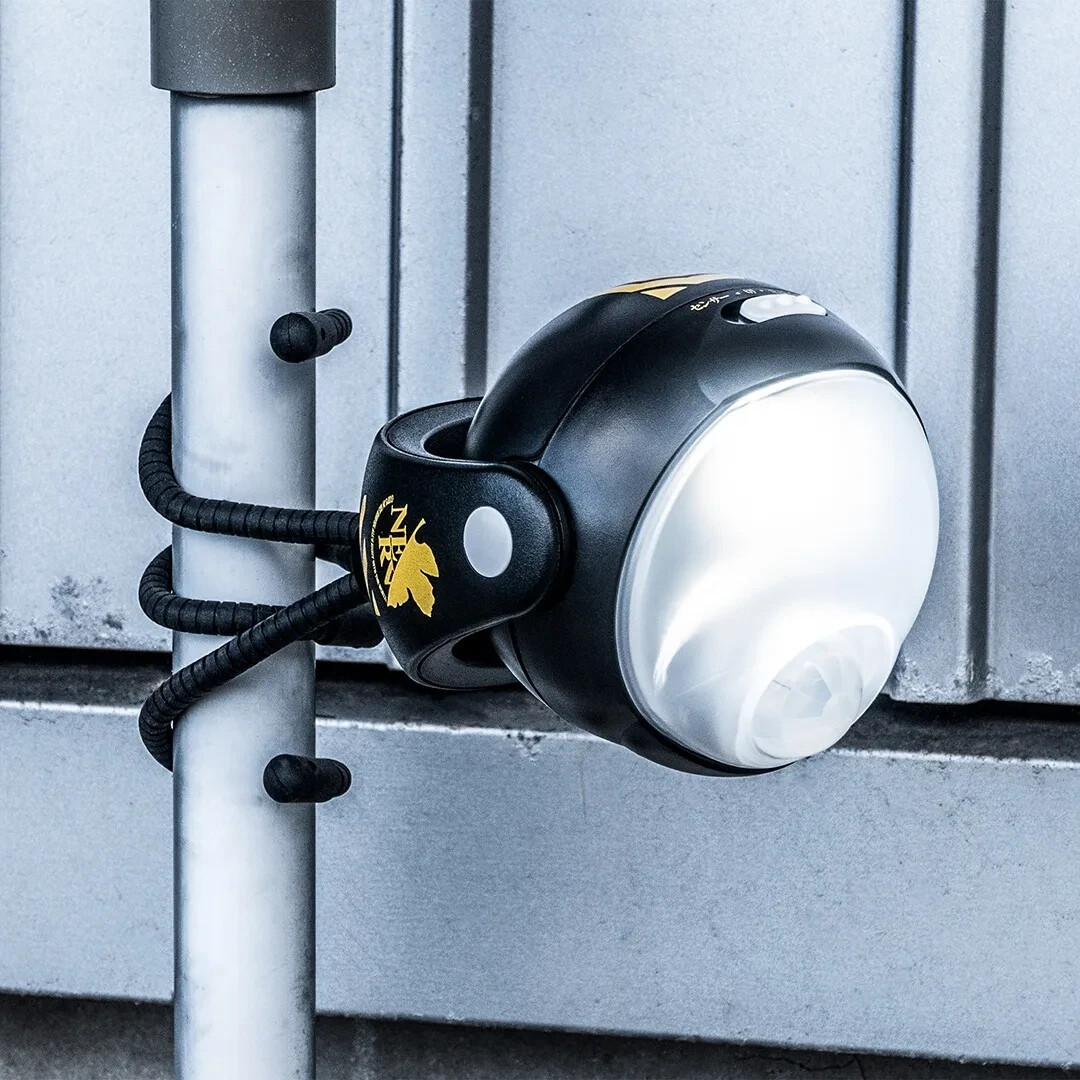 A.T.FIELD Evangelion Sensor Light NERV ATF-1701 Black ABS Resin 145g JAPAN NEW