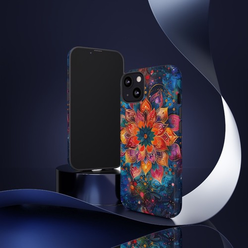 Mandala Flower Watercolor Phone Case for iPhone, Samsung Galaxy, Pixel - 第 104/256 張圖片