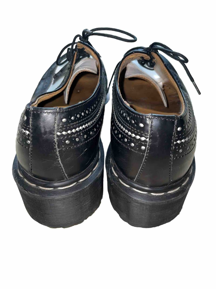 Vtg 90s Dr Martens Wing Tip Oxfords Shoes 3989 Made in