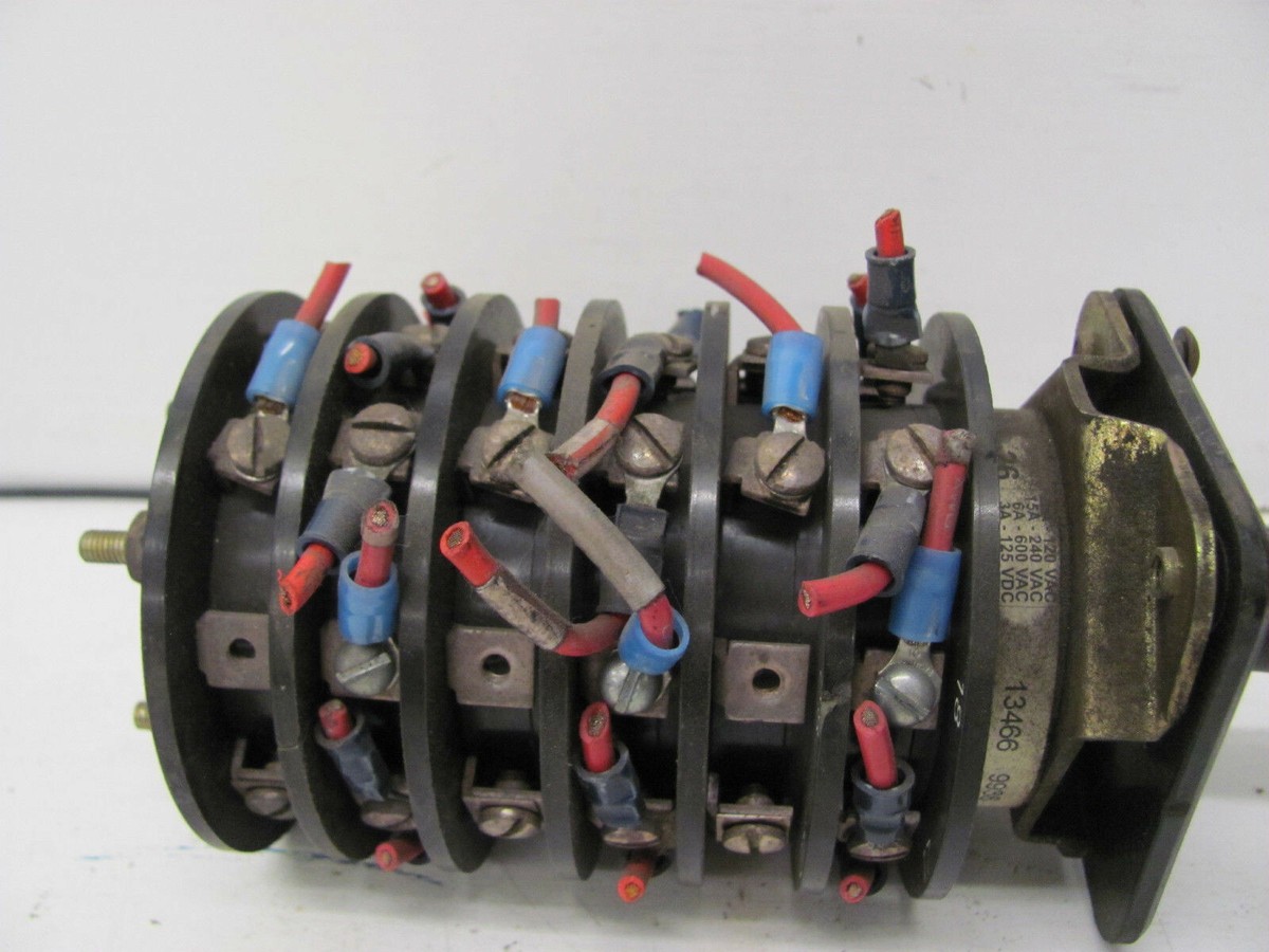 Shall品 SHALLCO ROTARY SWITCH SER. 263 POLE 1-25A 100-600VAC 13466