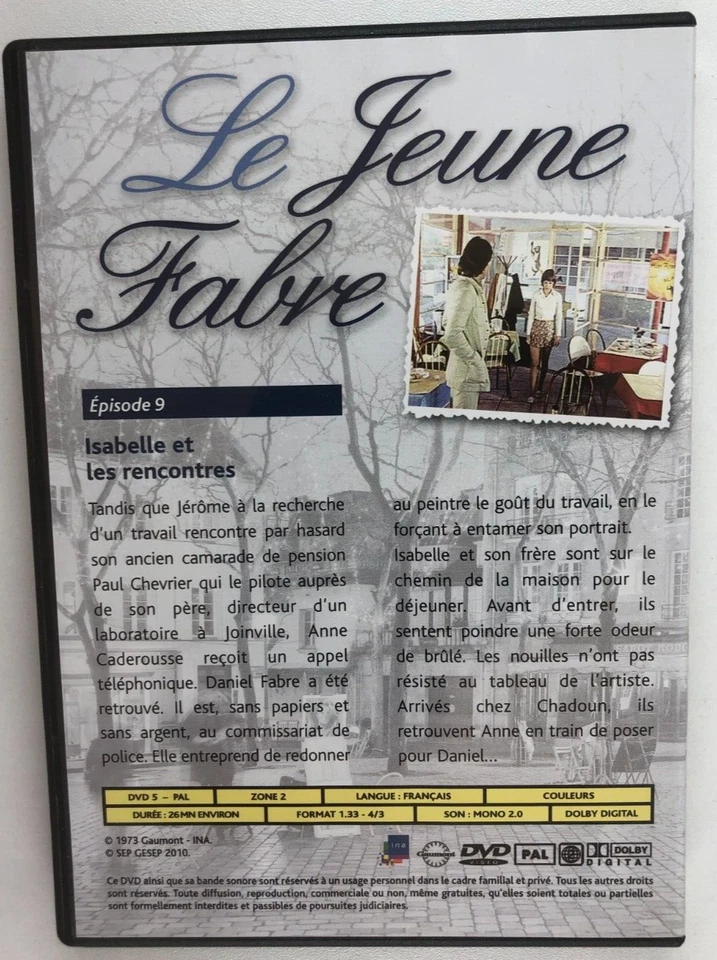Le Jeune Fabre N°48 DVD - Photo 2/2