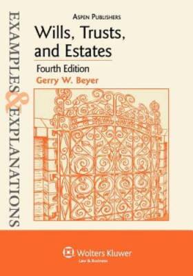 Wills, Trusts, and Estates Examples & Explanations - Paperback - GOOD