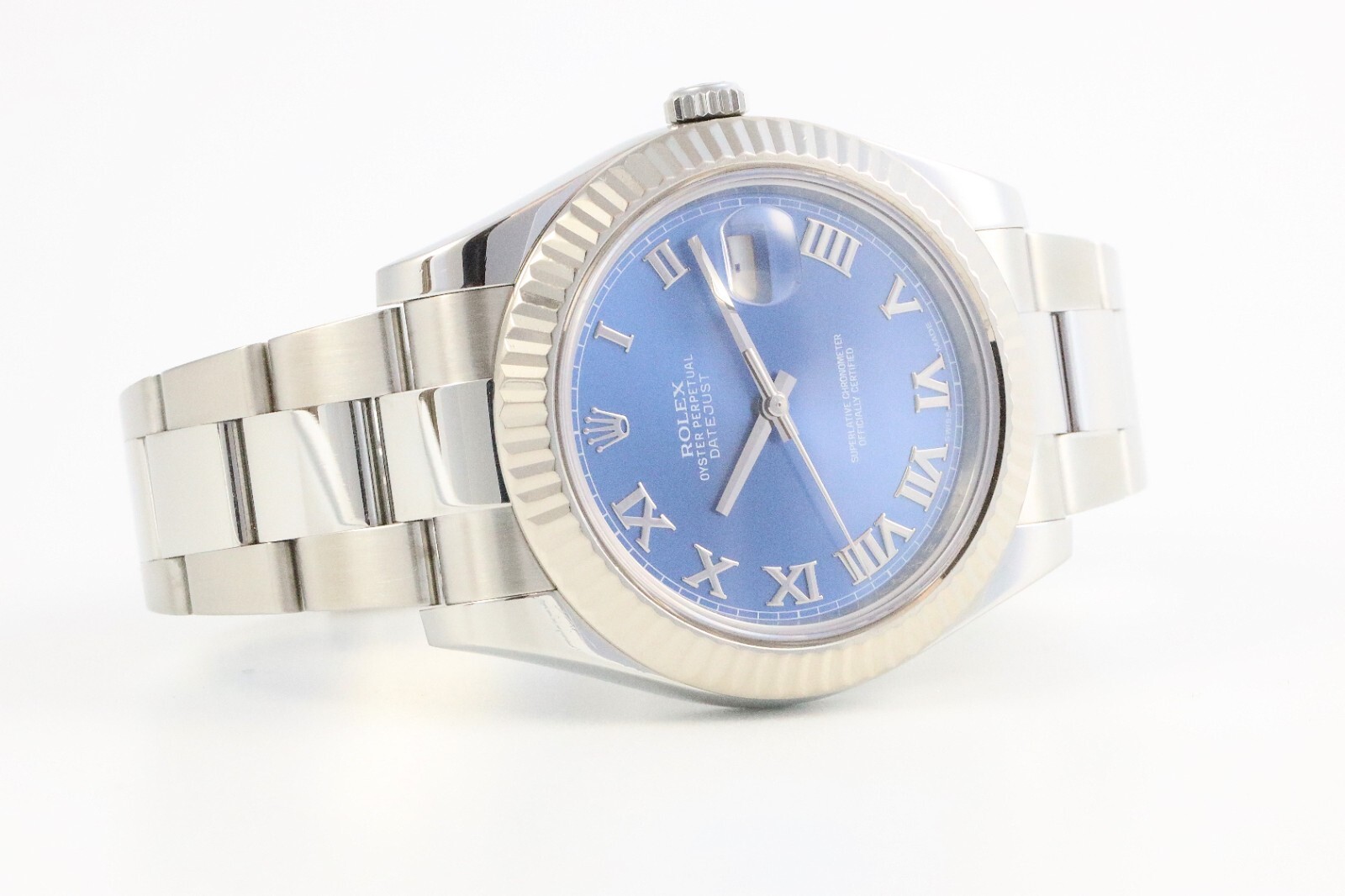 Bild 4 - Rolex Datejust II Blue Azzuro Dial 41mm Edelstahl Automatik Dif AVS18046 X