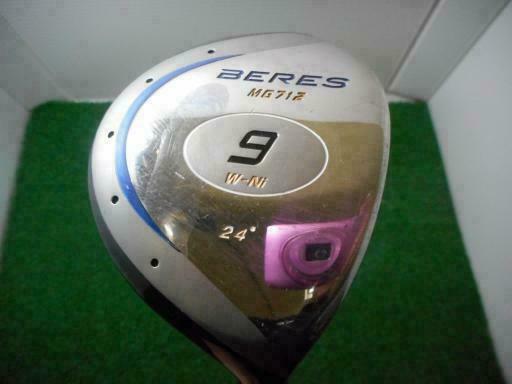 GOLF CLUBS FAIRWAY WOOD HONMA BERES MG712 9W 3-STAR S-FLEX BERES 