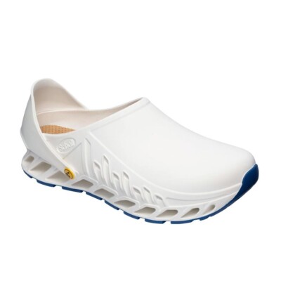 SCHOLL Profi Arbeitssockel EVOFLEX WEISS Gummischuh Riemen Plant
