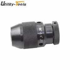 Precision Pro-Series 1/64-1/4" 1JT Keyless Drill Chuck Heavy CNC Jacobs Type JT1