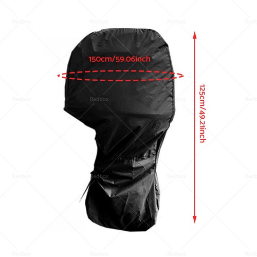 15HP - 20HP Full Outboard Boat Motor Engine Cover Dust Rain Protector Waterproof - Picture 3 of 11
