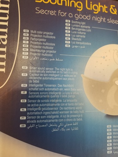 Infantino Soothing Light & Projector New In Box - 第 5/6 張圖片