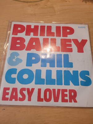 PHILIP BAILEY & PHIL COLLINS EASY LOVER    7'' SINGLE N/M