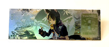 Genshin Impact-Tighnari-Double Sided Laser Holographic Ticket Bookmark-New