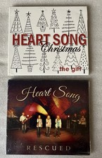 Heart Song  - Rescued + Christmas - The Gift CD LOT NEW SEALED