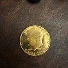 1976 Bicentennial HALF DOLLAR KENNEDY GOLD PLATED