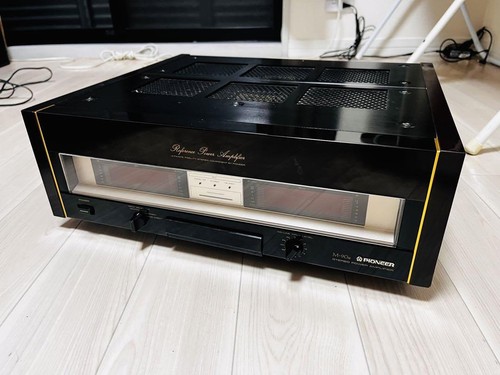 PIONEER M-90a Stereo Power Amplifier AC100V 50Hz/60Hz Vintage Tested Japan - Picture 3 of 13
